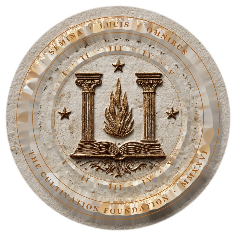The Cultivation Foundation Seal — SEMINA · LUCIS · OMNIBUS · MMXXVI